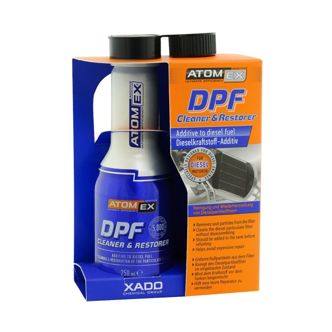 Очисник сажового фільтра XADO ATOMEX DPF Cleaner