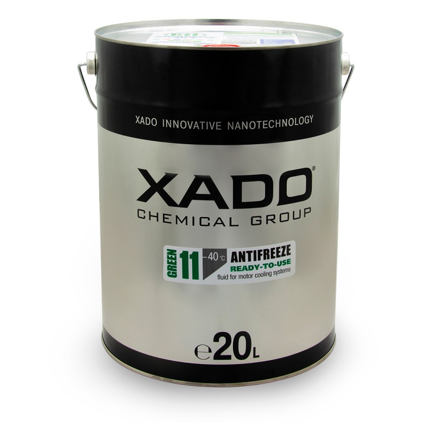 Антифриз XADO Antifreeze Green 11 -40°С 20 л