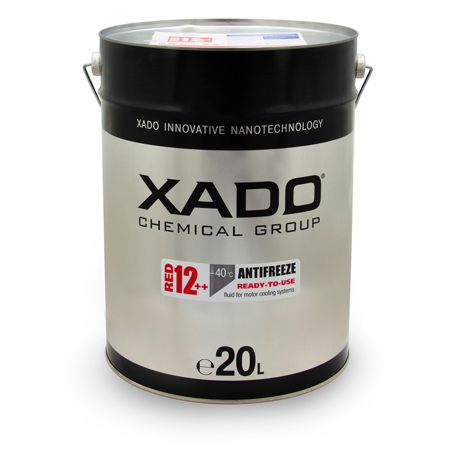 Антифриз XADO Antifreeze Red 12++ -40°С 20 л