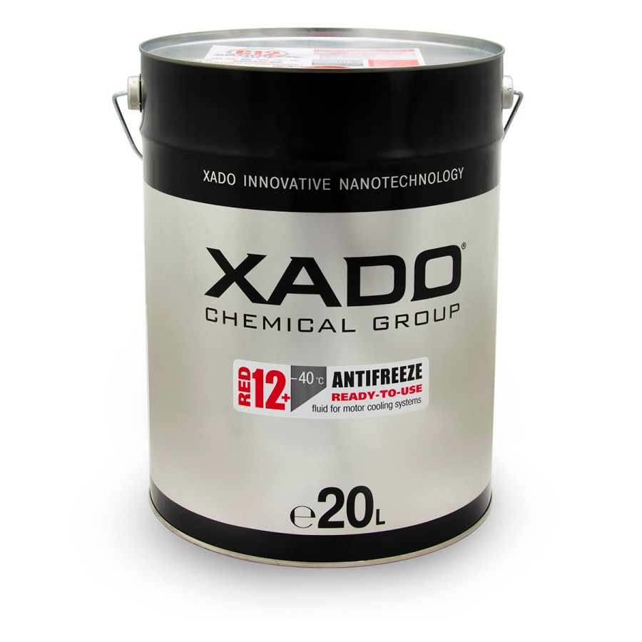 Antifreeze XADO Antifreeze Red 12+ -40°С 20 L