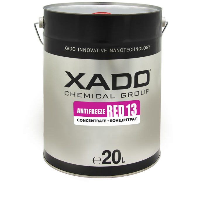 Антифриз XADO Antifreeze Red 13 Концентрат 20 л