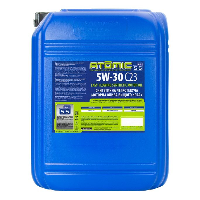 Моторна олива XADO Atomic oil Pro-industry 5W-30 C23 синтетична 20 л