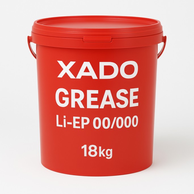 Мастило XADO GREASE Li-EP 00/000 з REVITALIZANT, 18 кг, напіврідке, для централізованих систем мащення