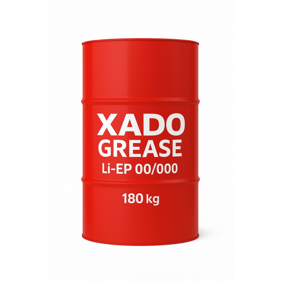 Мастило XADO GREASE Li-EP 00/000 з REVITALIZANT, 180 кг, напіврідке, для централізованих систем мащення