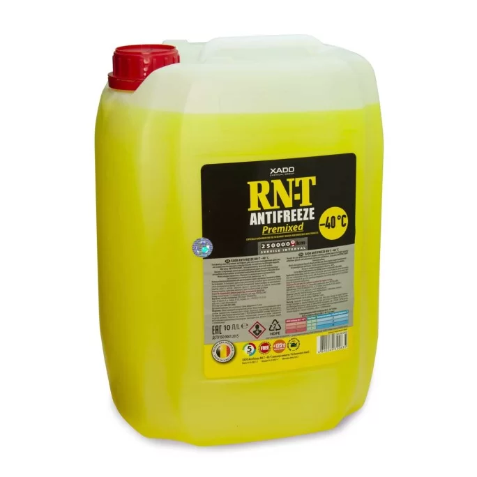 Антифриз для двигуна XADO Antifreeze RN-T -40°С 10 л